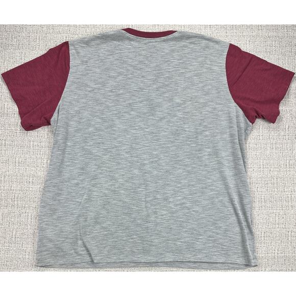 Florida State Seminoles Shirt Mens 3XL Gray Maroon NCAA Ringer Dri Fit Nike - Picture 6 of 10